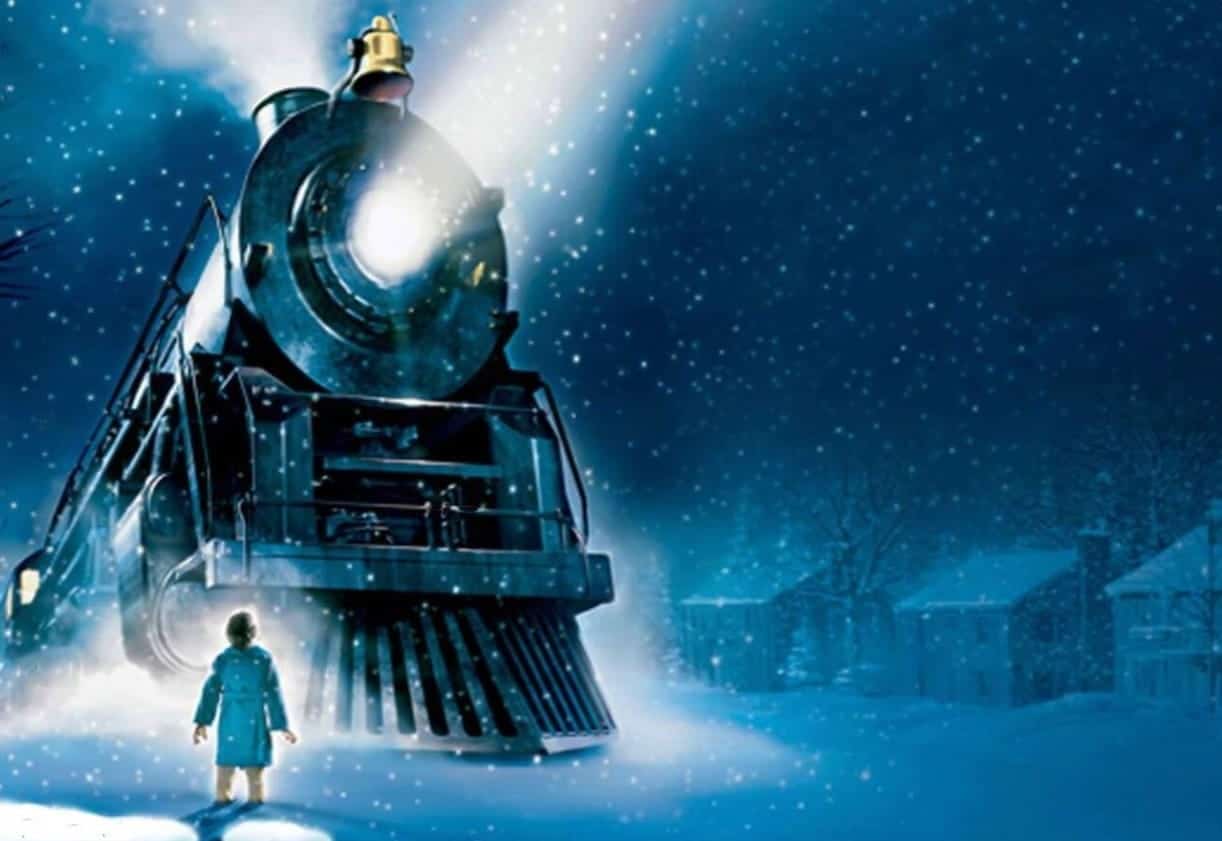 The Polar express arriving 