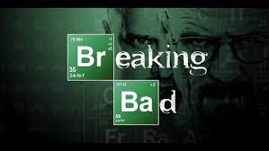 Breaking bad starring Bryan Cranston and Aaron Paul