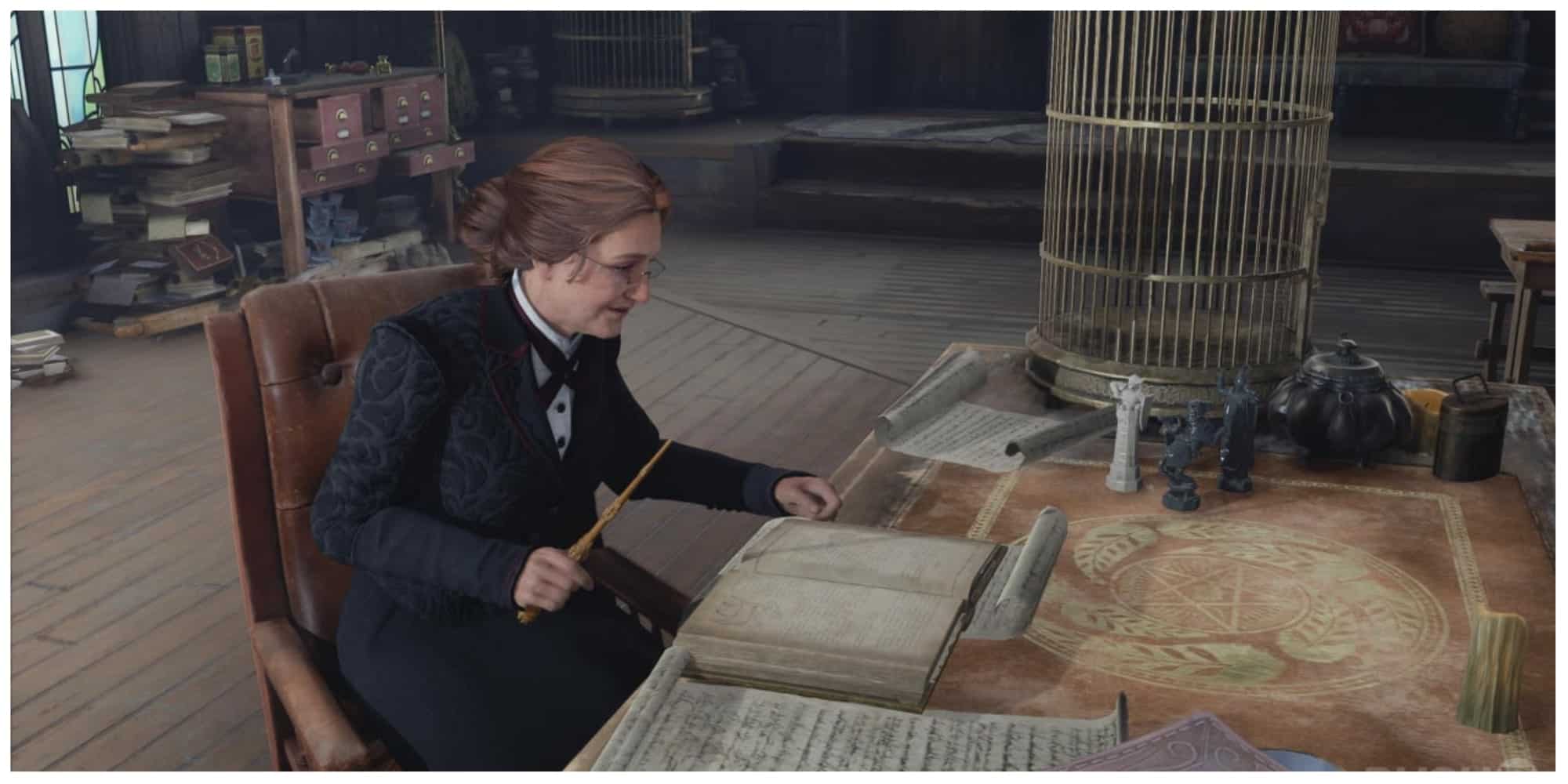 who is professor weasley in hogwarts legacy