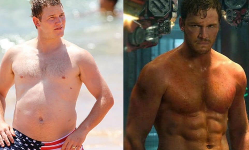 Chris Pratt's Before And After Look