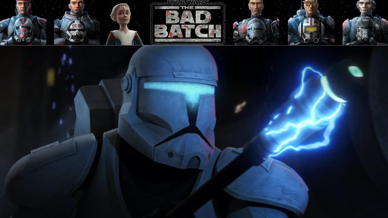 A still from Star Wars: The Bad Batch