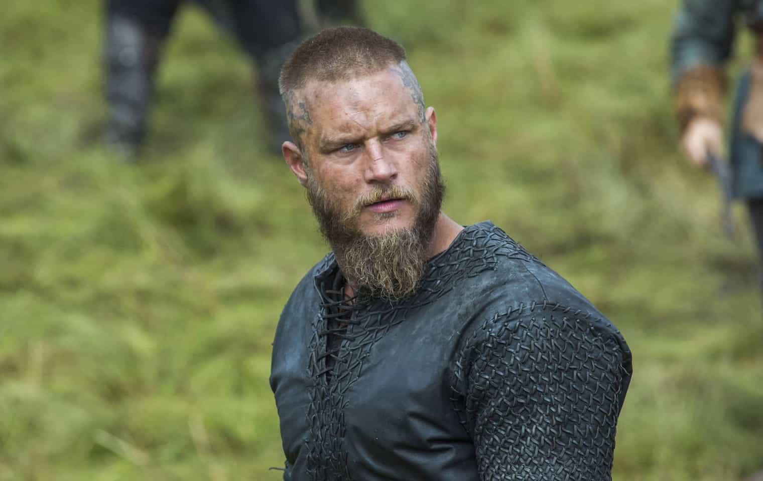 Travis Fimmel as Ragnar Lothbrok in the show, Vikings