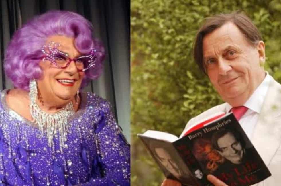 Who Was Barry Humphries' Partner?