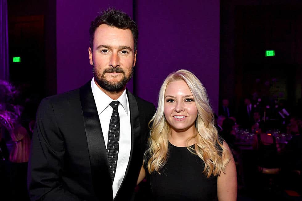 Eric Church with his wife, Katherine (Credits: Billboard)