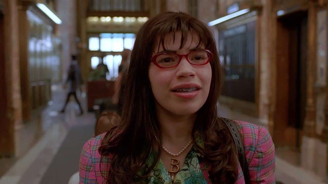 America Ferrera as Betty in the show, Ugly Betty (Credits: ABC)