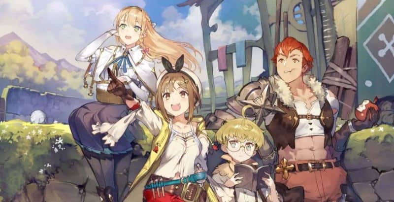 Cast for Atelier Ryza: Ever Darkness and the Secret Hideout (Credits: Gematsu)