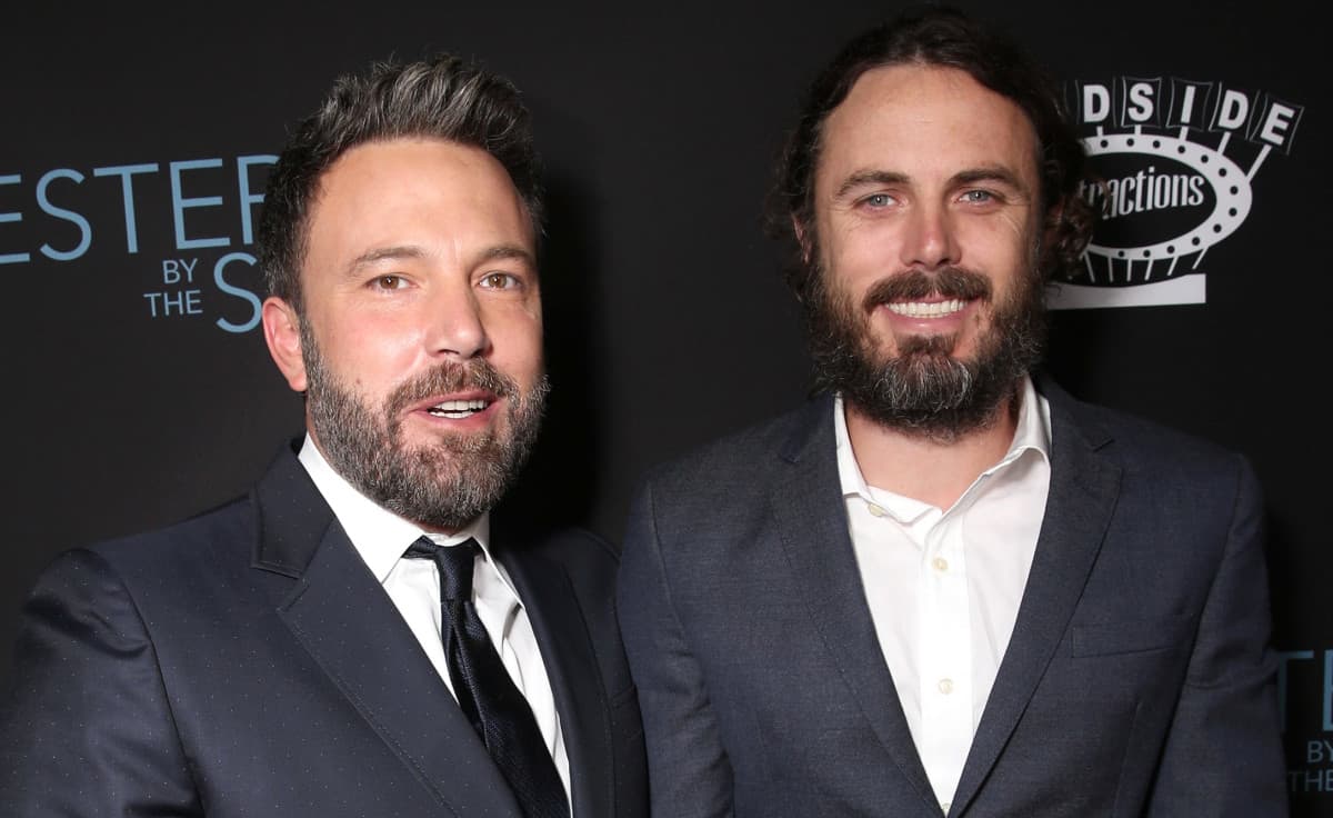 Ben Affleck and Casey Affleck together (Credits: People)