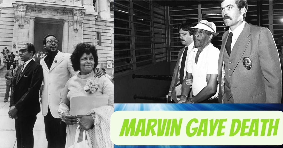 Marvin Gaye With His Parents (Left) And His Father Getting Caught (Right)