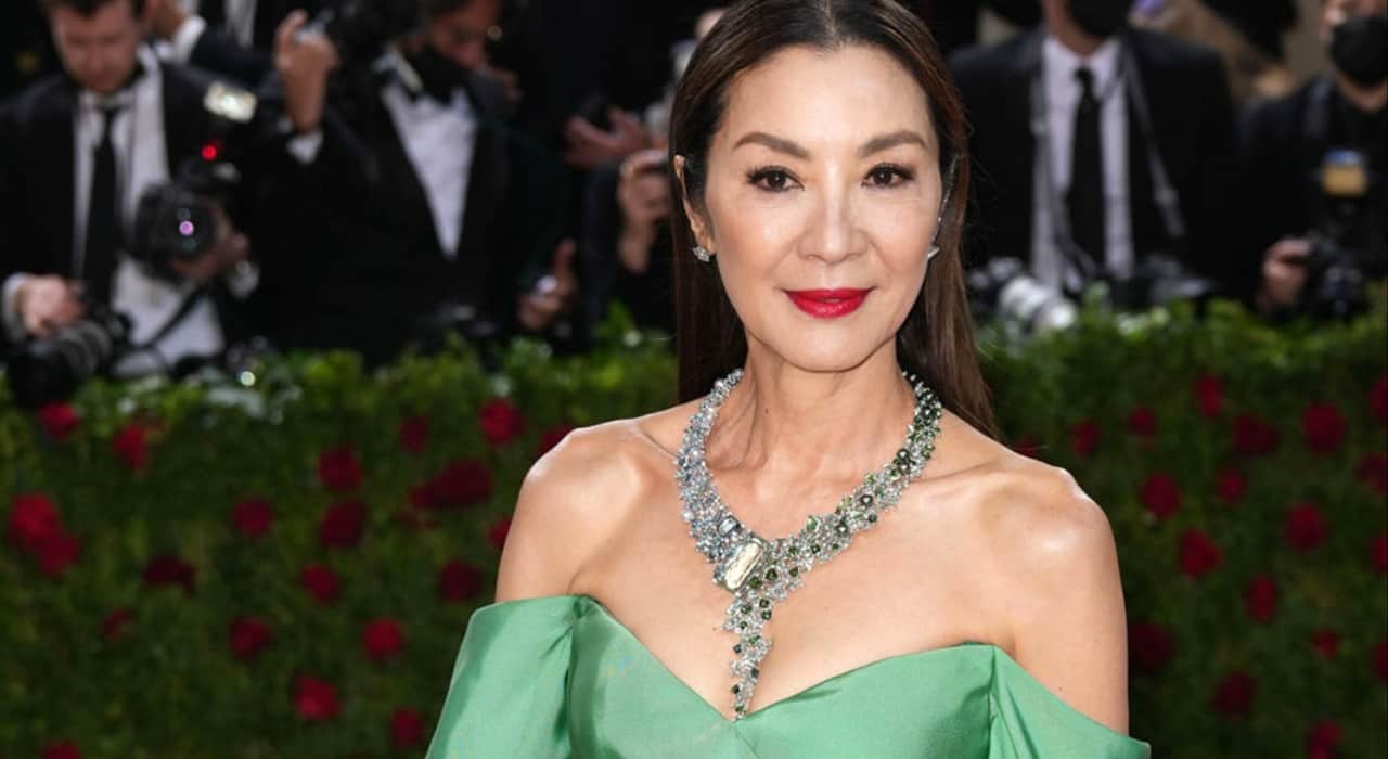 Michelle Yeoh in Prabal Gurung