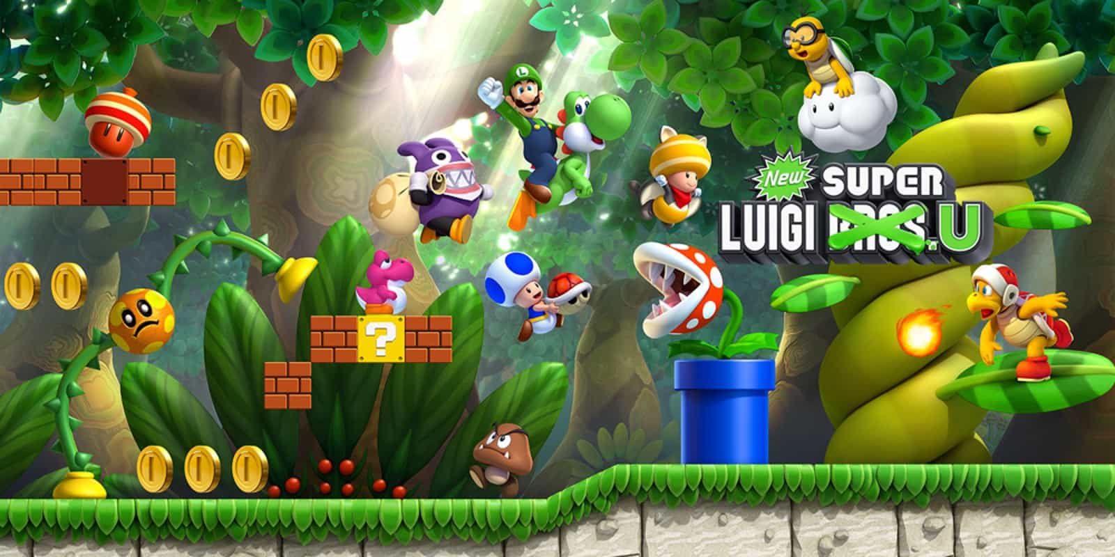 New Super Mario Bros. U Luigi U Deluxe
