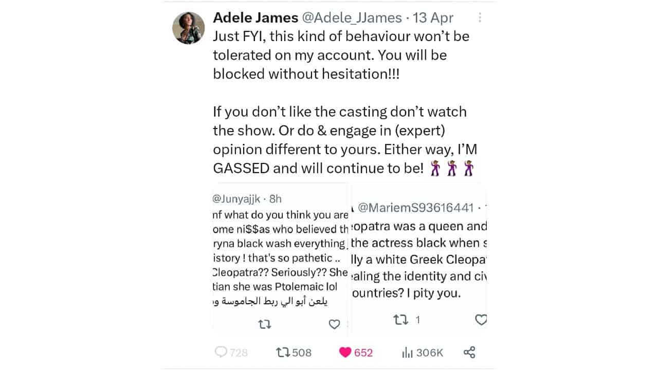Adele James on Twitter
