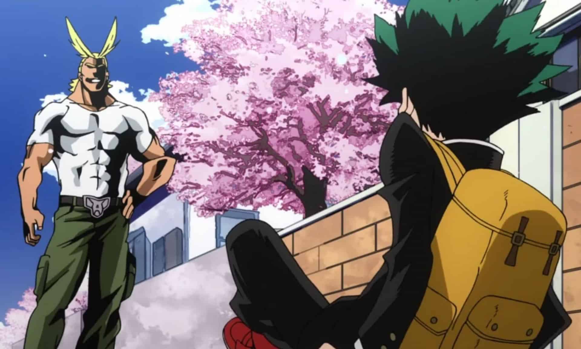 Izuku meets All Might