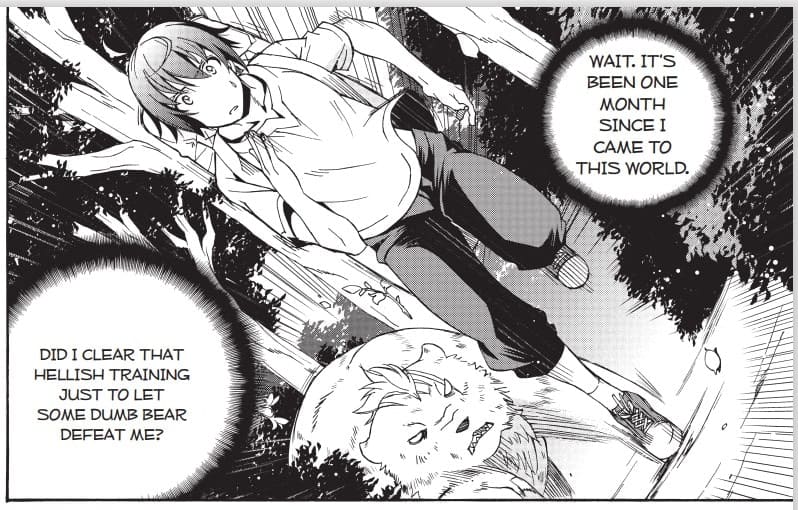 manga panel from The Wrong Way to Use Magic