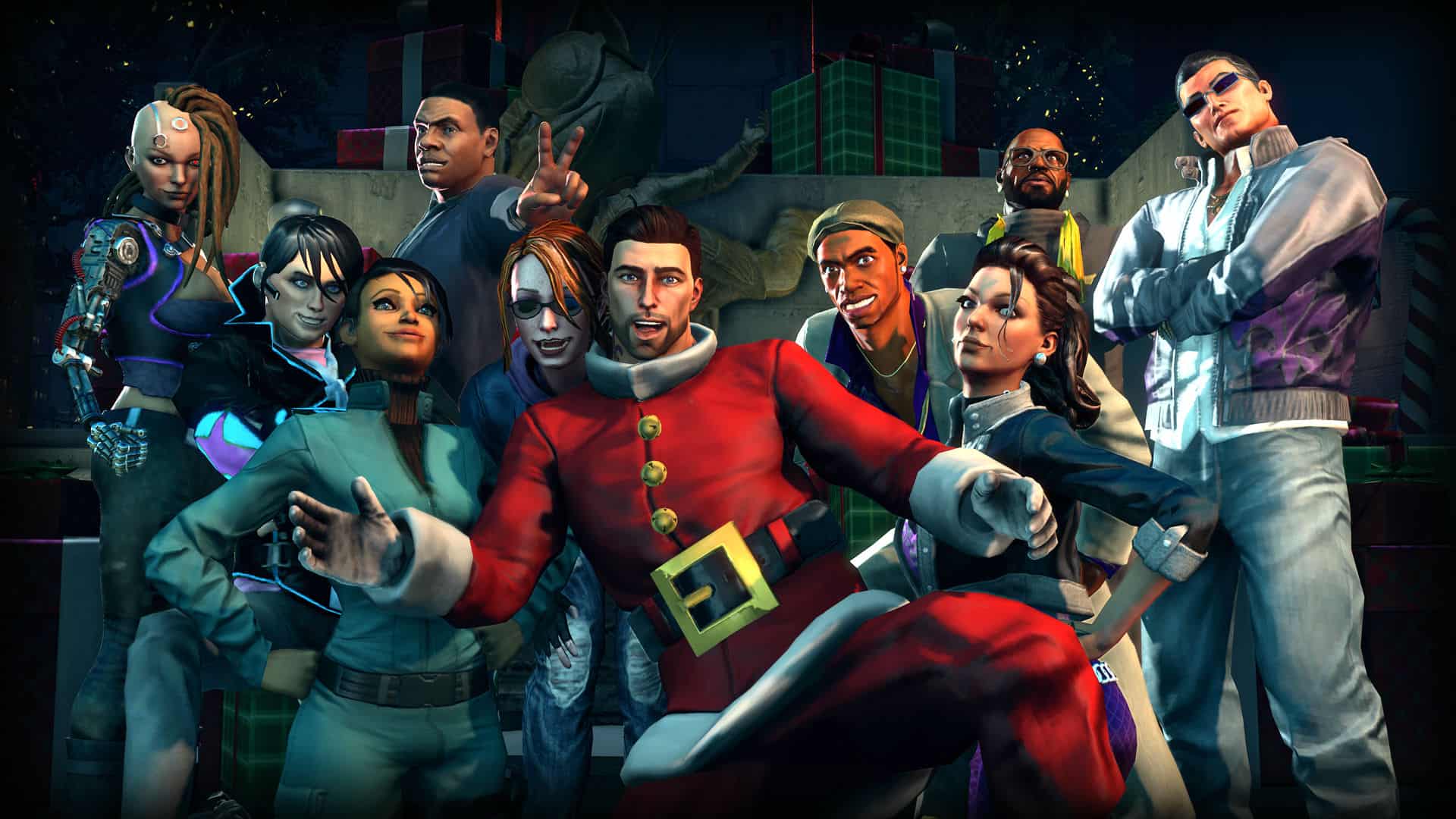 Join the Saints as they conquer virtual reality in Saints Row 4!