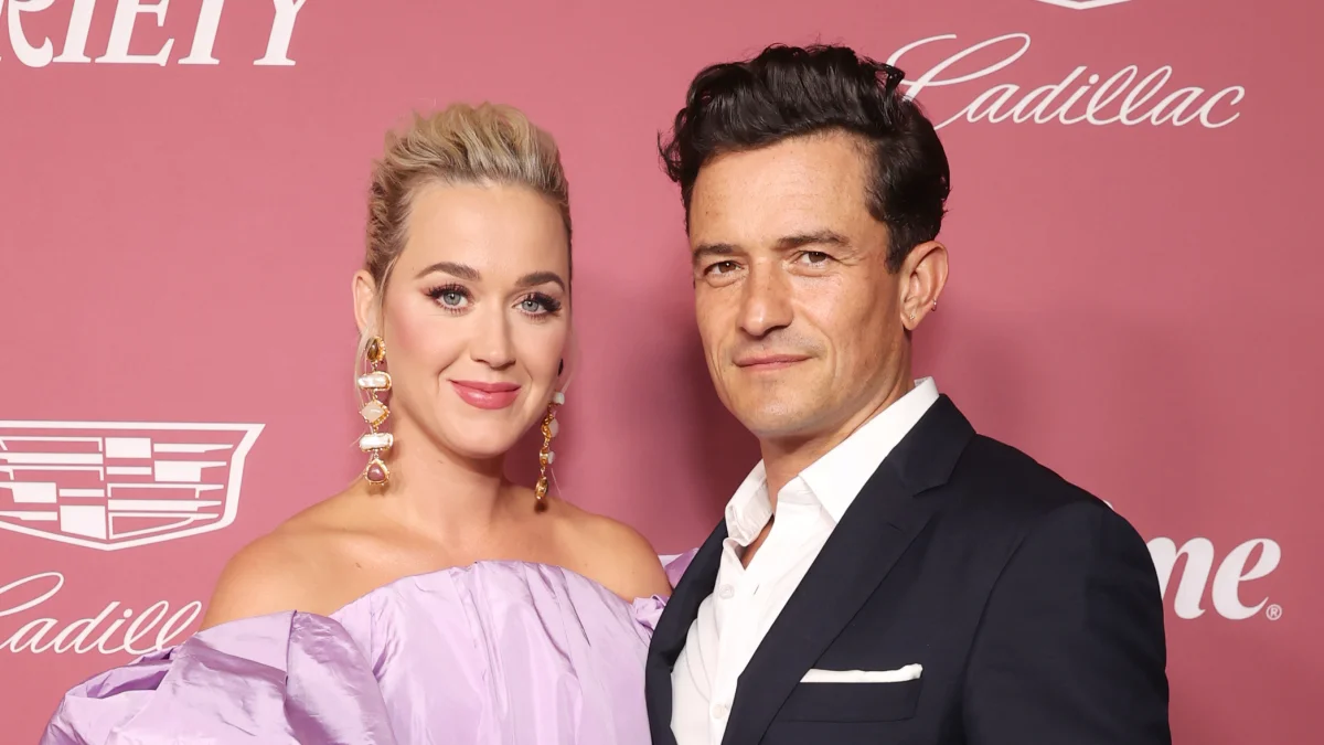Katy Perry and Orlando Bloom attended Varierty's Power of Women preseted by Lifetime at Annenberg, California. (Credits: NBC Los Angeles)