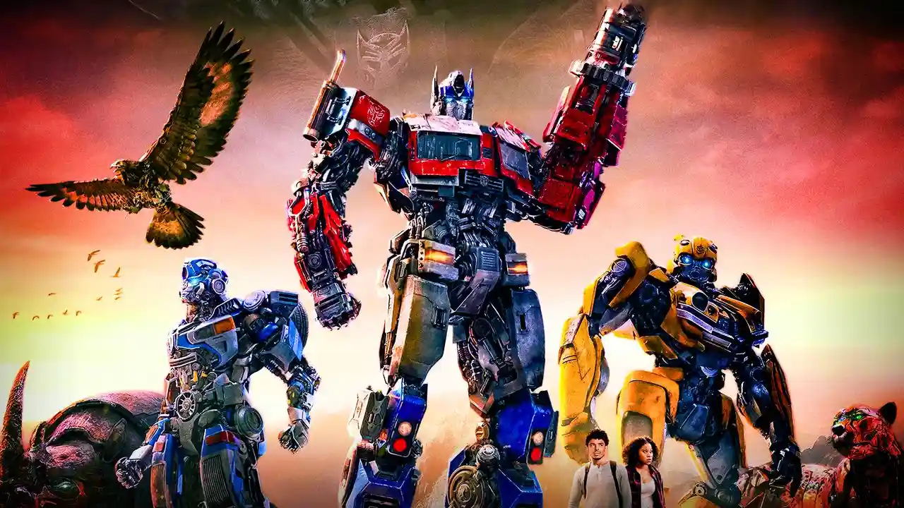 Transformers: Rise of the Beasts movie poster (Credits: The Direct).