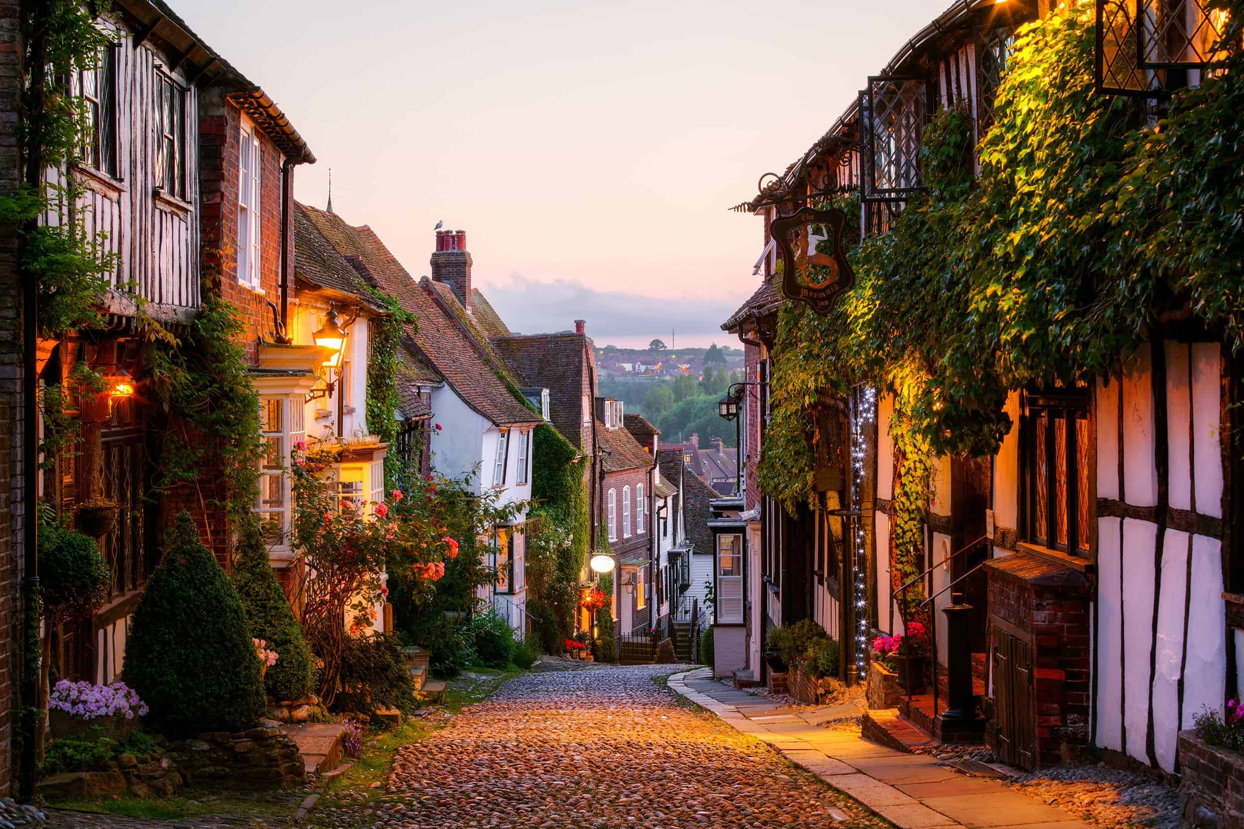 The historic town of Rye, East Sussex.