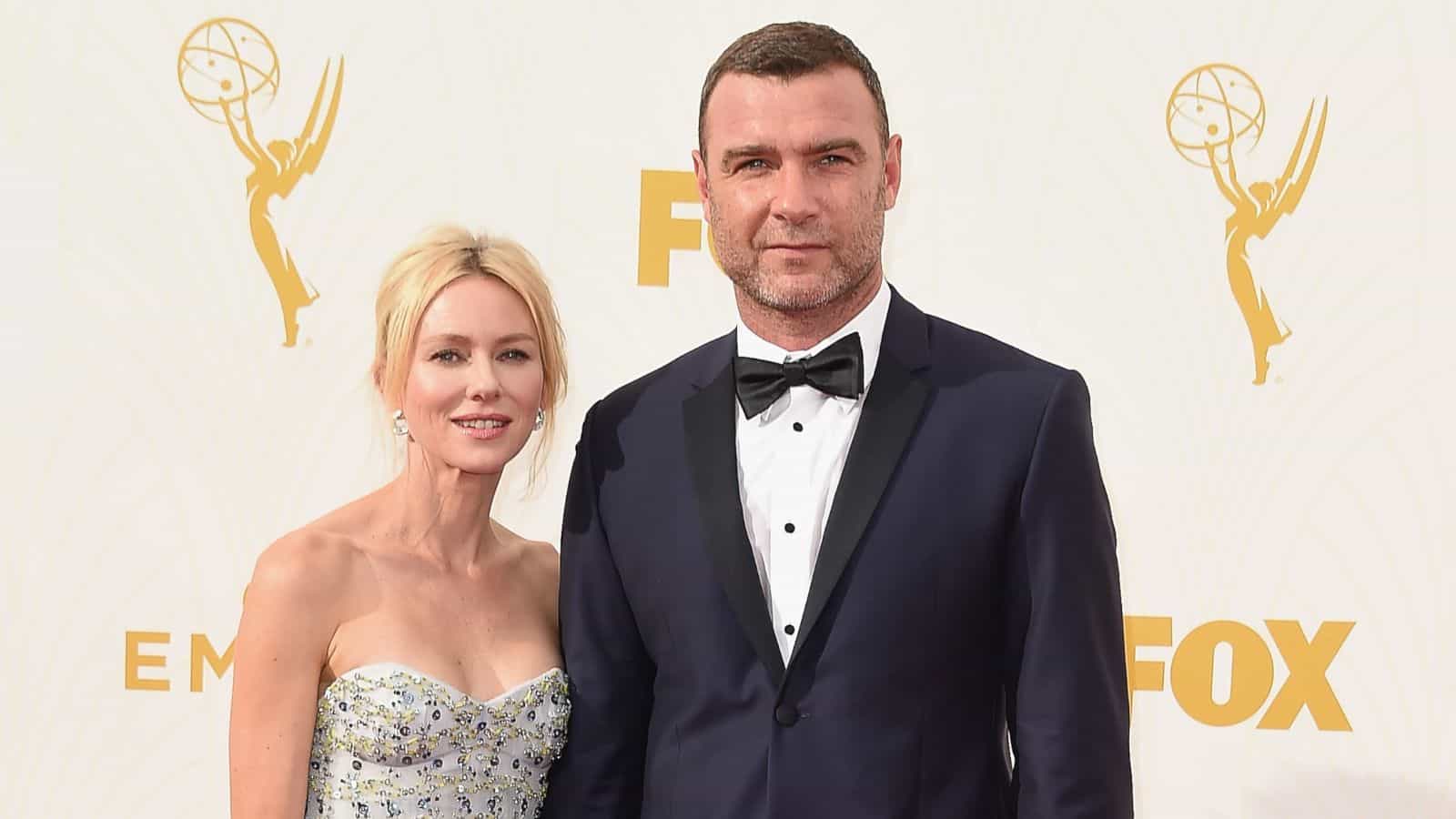 Naomi Watts with ex-husband Liev Schreiber. 