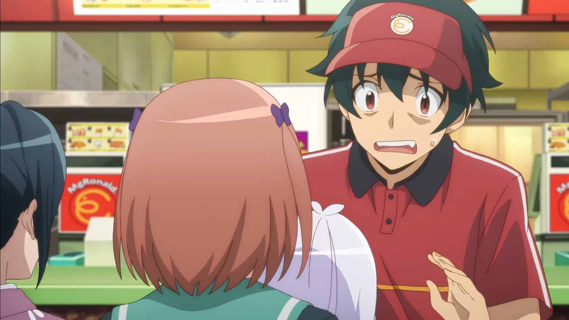 Still from The Devil Is a Part-Timer! Anime