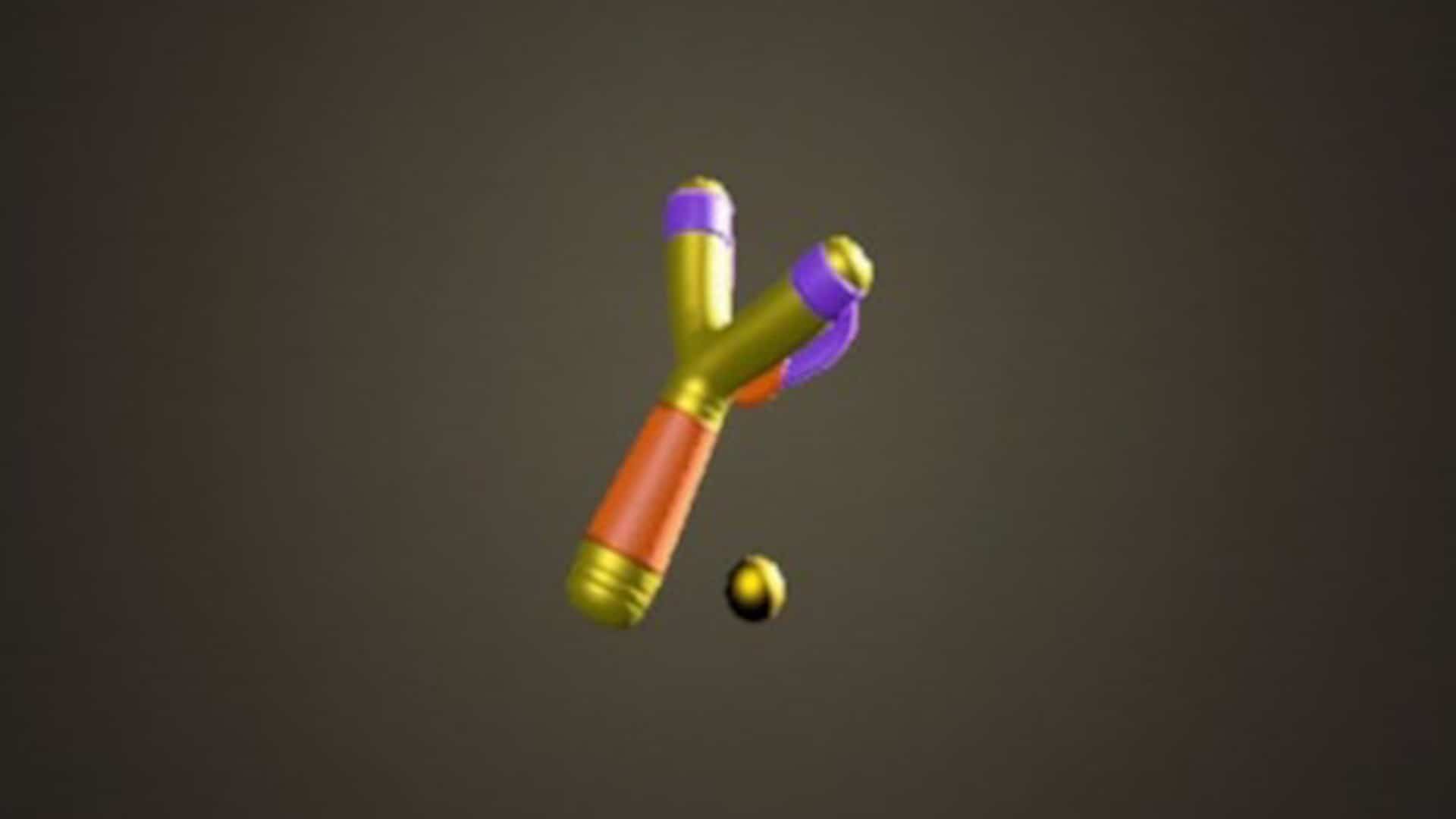 Animal Crossing Golden Slingshot