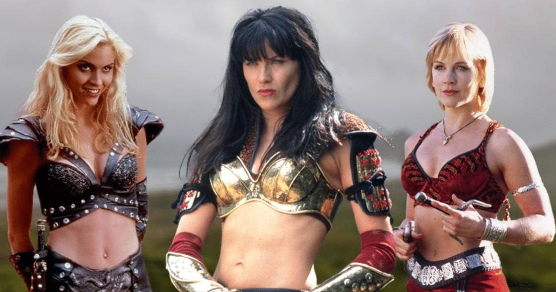 Main cast of the show, Xena Warrior Princess (Credits: Universal Television)