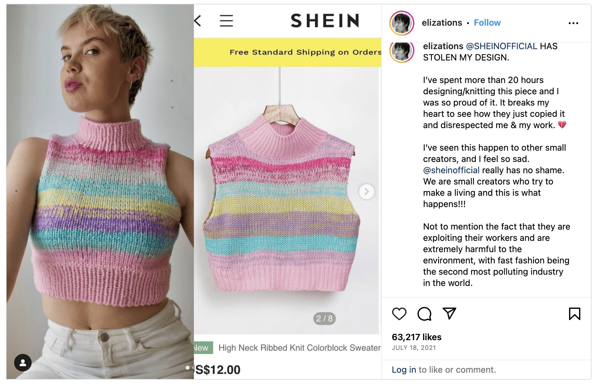 SHEIN steals designs from independent designers