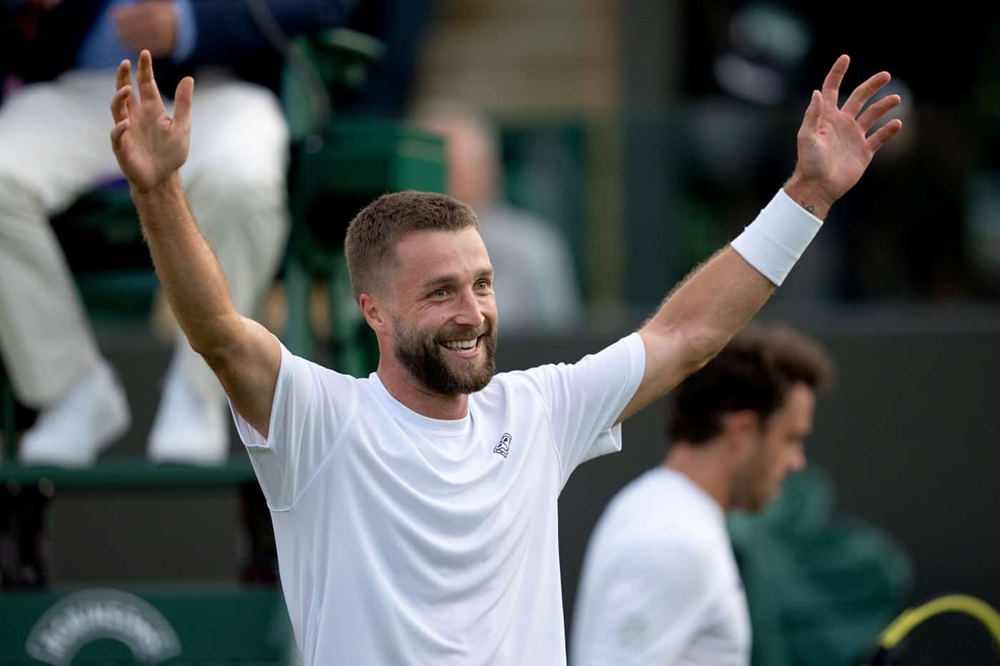 Liam Broady, the British tennis star.