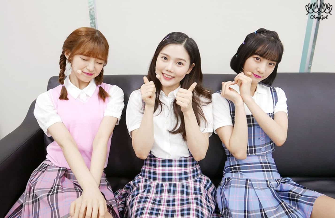 Members of Oh My Girl Banhana