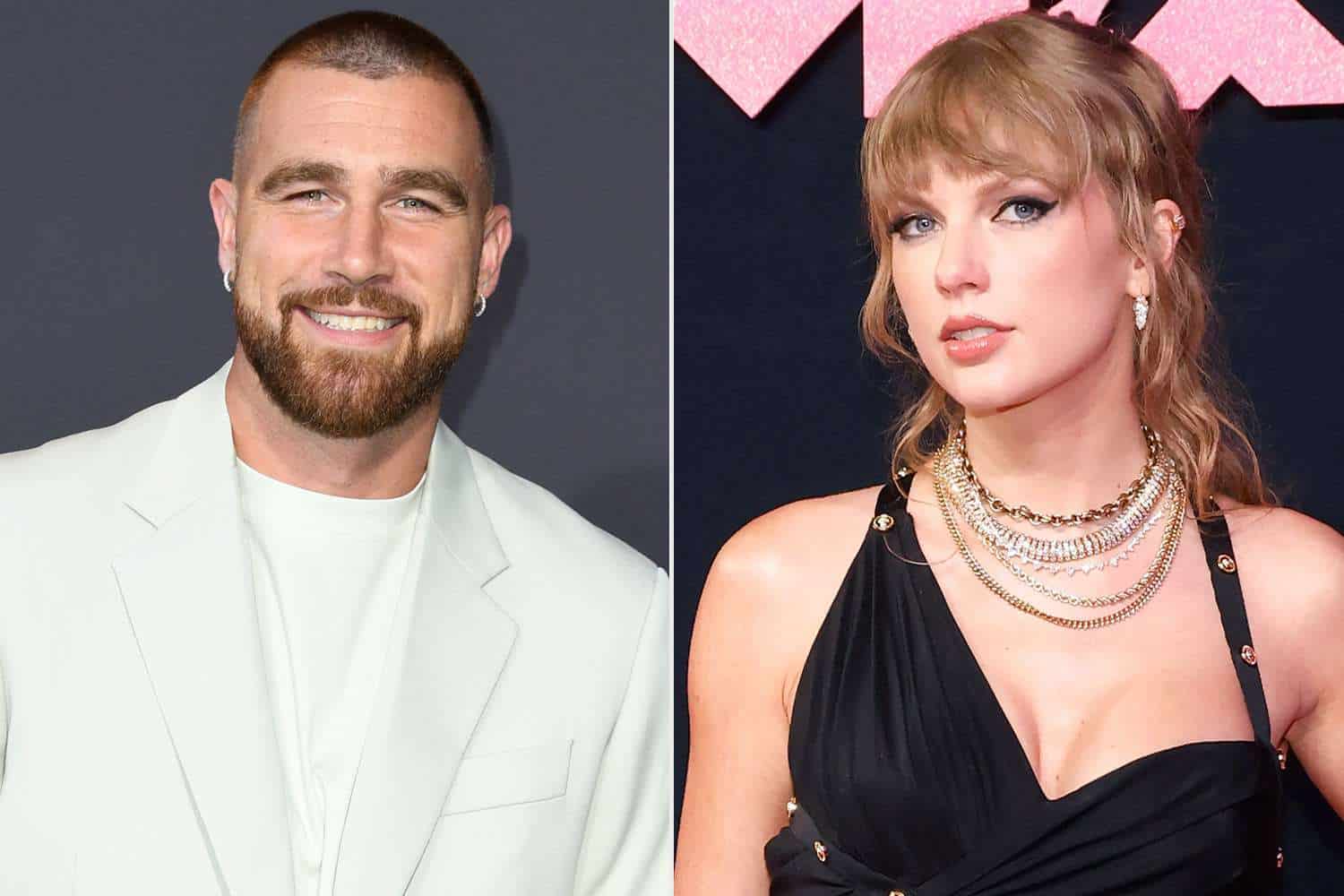 Taylor Swift and Travis Kelce