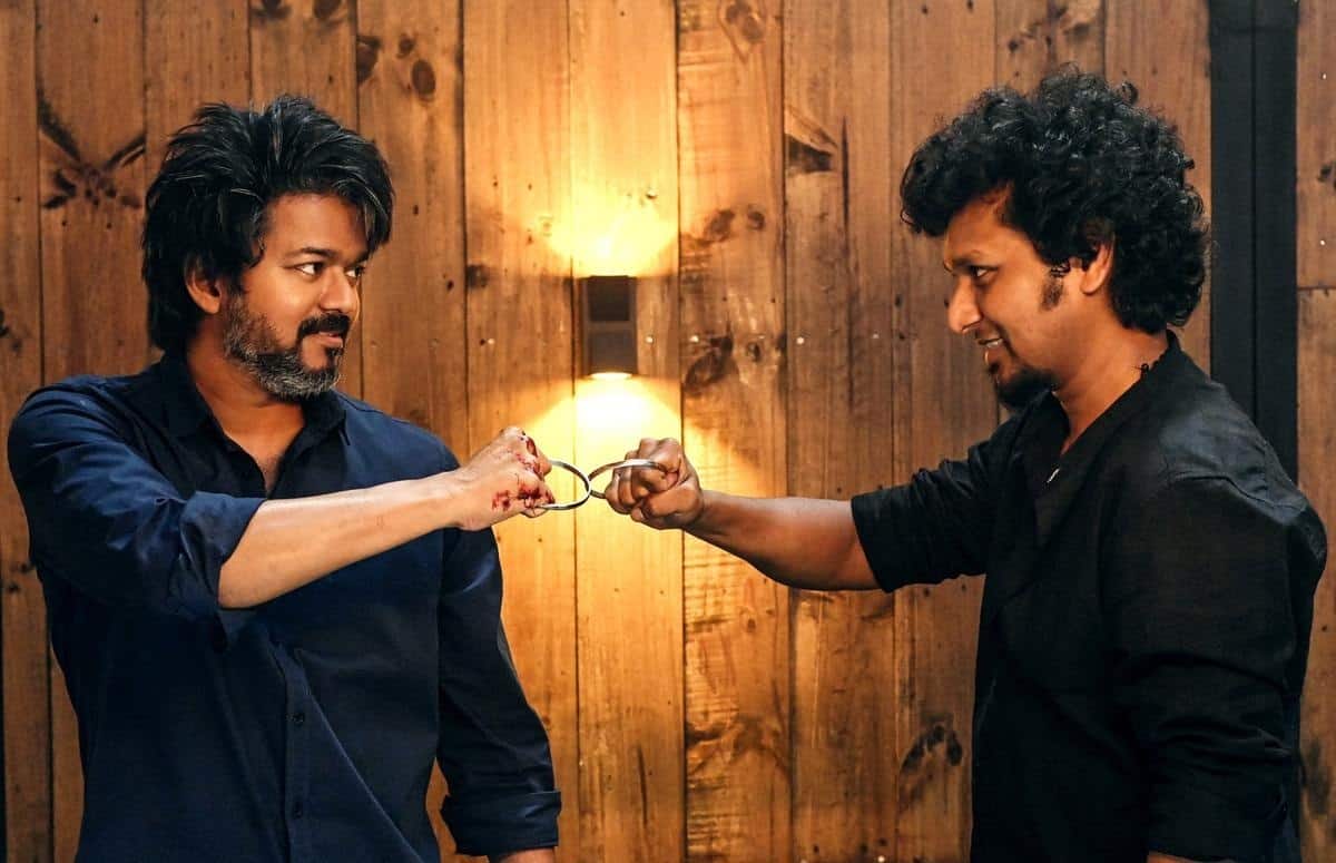 Thalapathy Vijay And Lokesh Kanagaraj 