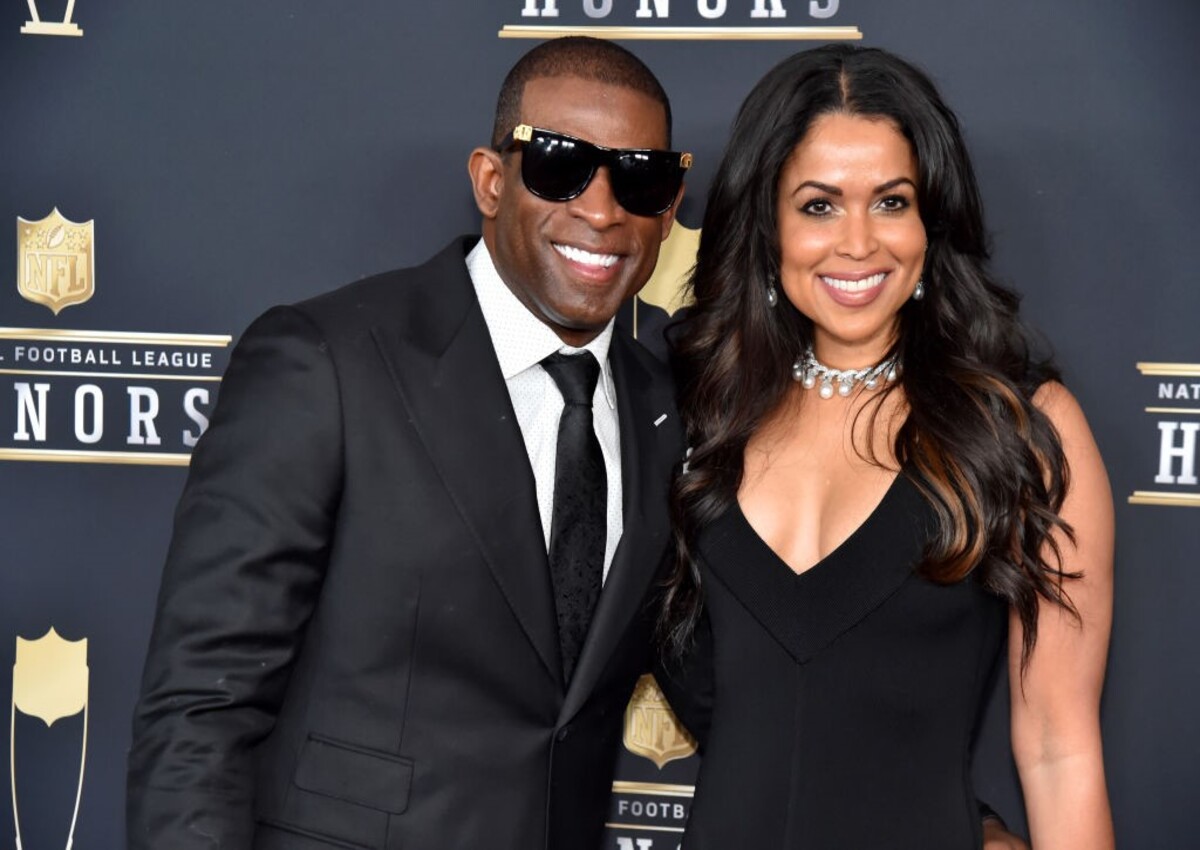 Deion Sanders and Tracey Edmonds