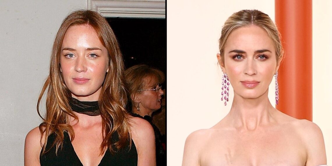 Emily Blunt Before and After