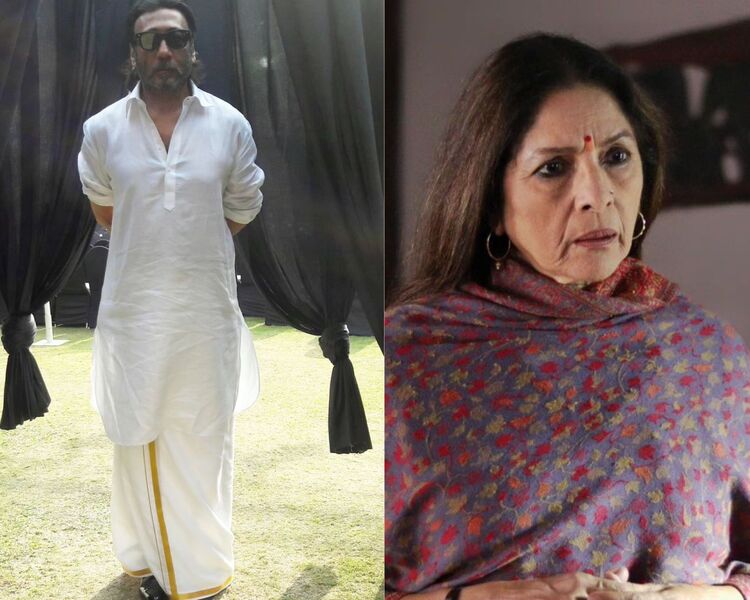 Jackie Shroff and Neena Gupta 