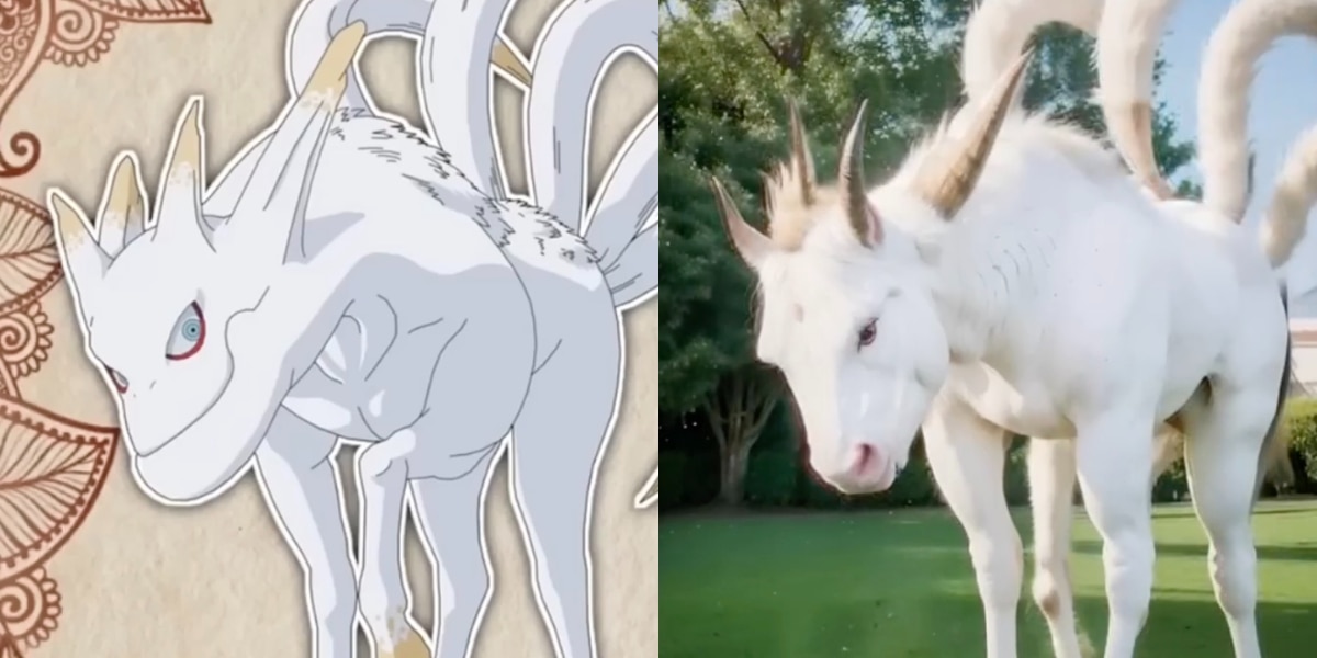 AI Draws Realistic Versions of 9 Tailed Beasts