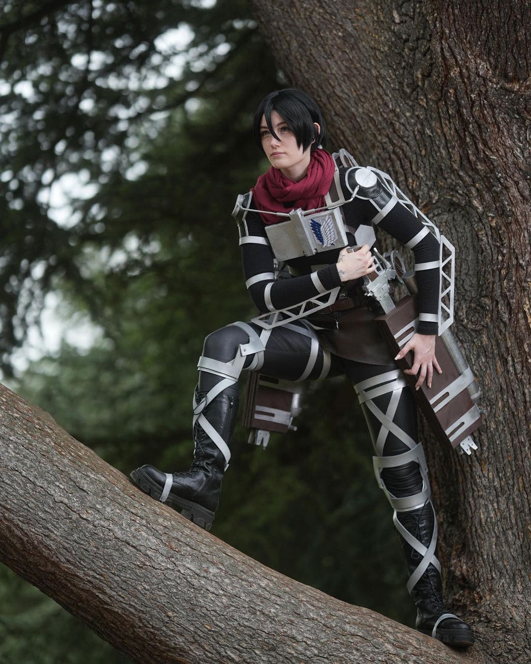 Mikasa Cosplay from Attack On Titan