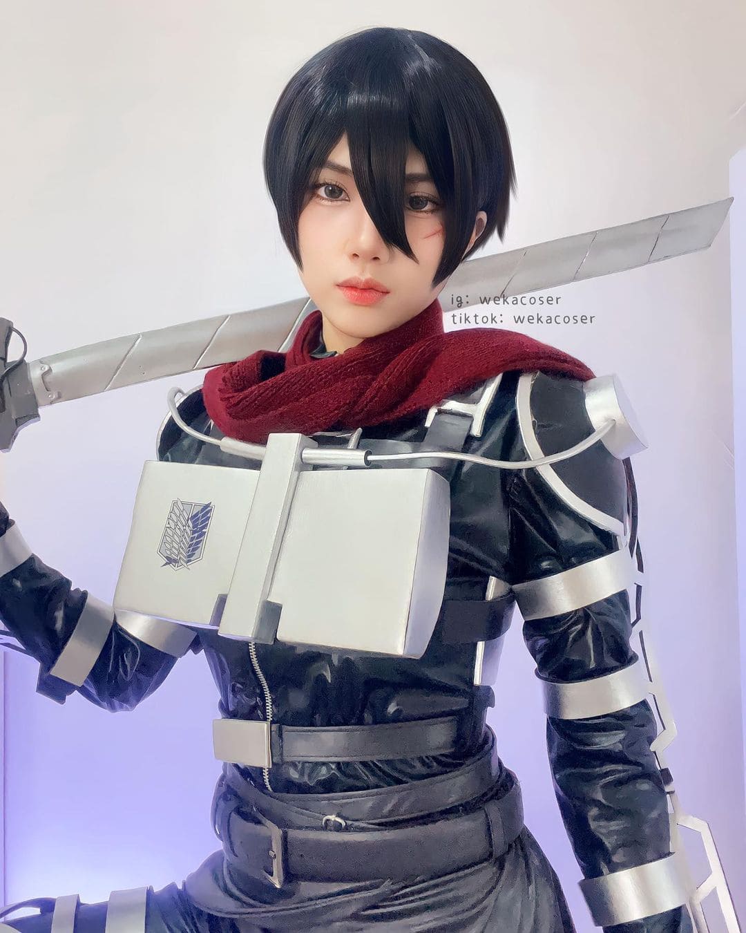 Mikasa Cosplay from Attack On Titan