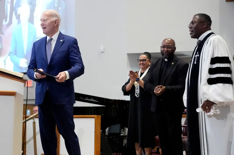 Biden praises Black churches, tries to appease black voters (Credits: The Hill)