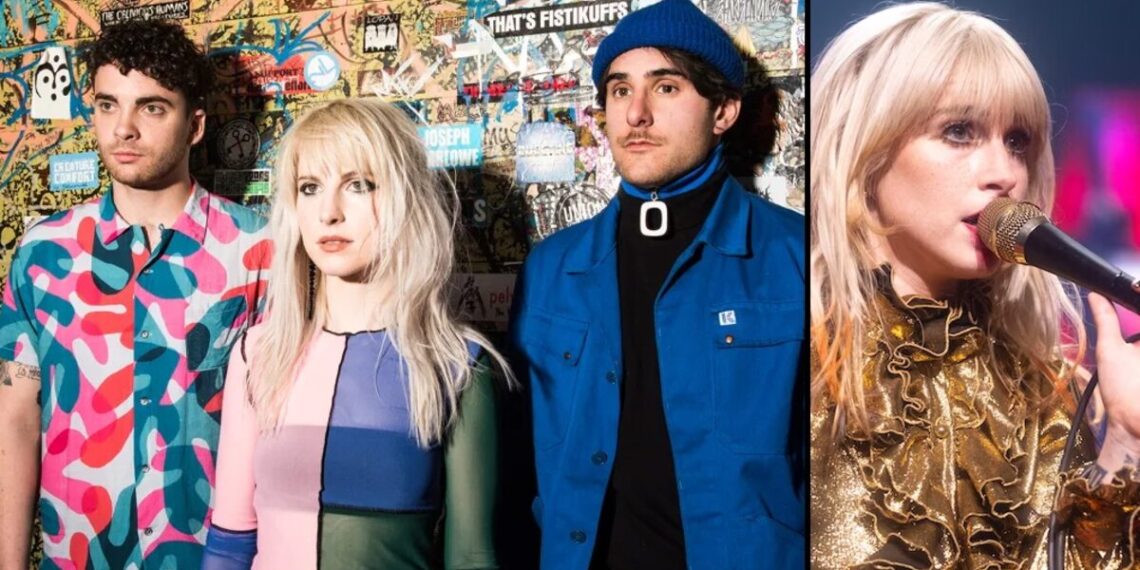 Taylor York, Hayley Williams, And Zac Farro (left) Hailey (right)