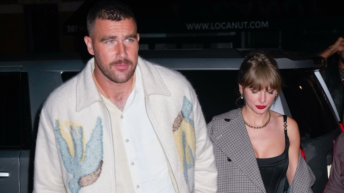 Taylor Swift and Travis Kelce