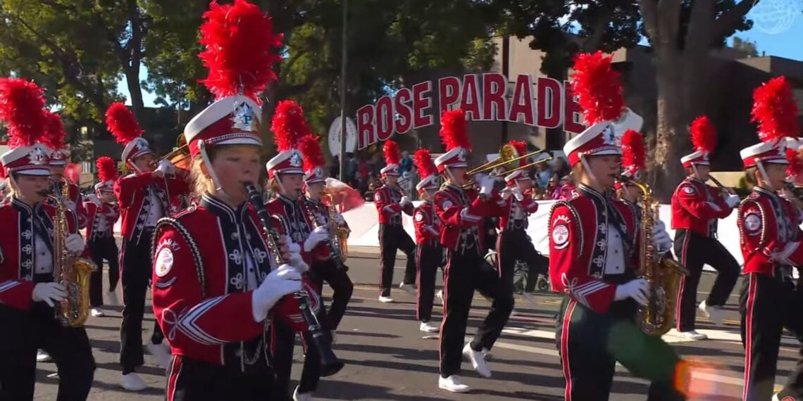 Red Raider Marching Band Rose Parade