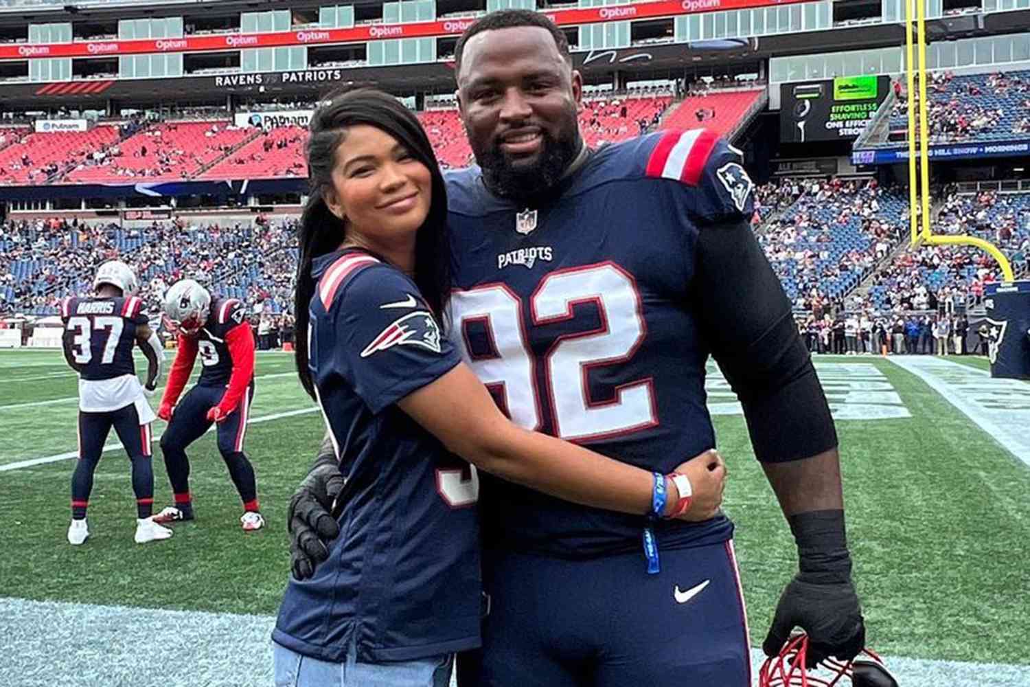 Chanel Iman and NFL Player Davon Godchaux