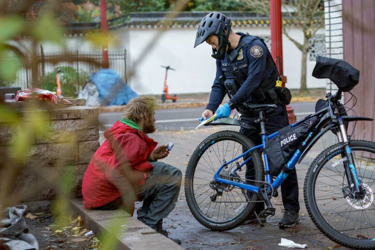 Debate intensifies over the effectiveness of decriminalization in Portland (Credits: NPR)