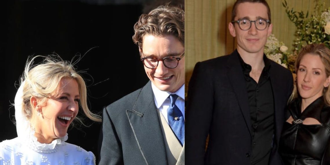 Ellie Goulding and Caspar Jopling