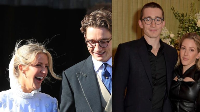 Ellie Goulding and Caspar Jopling