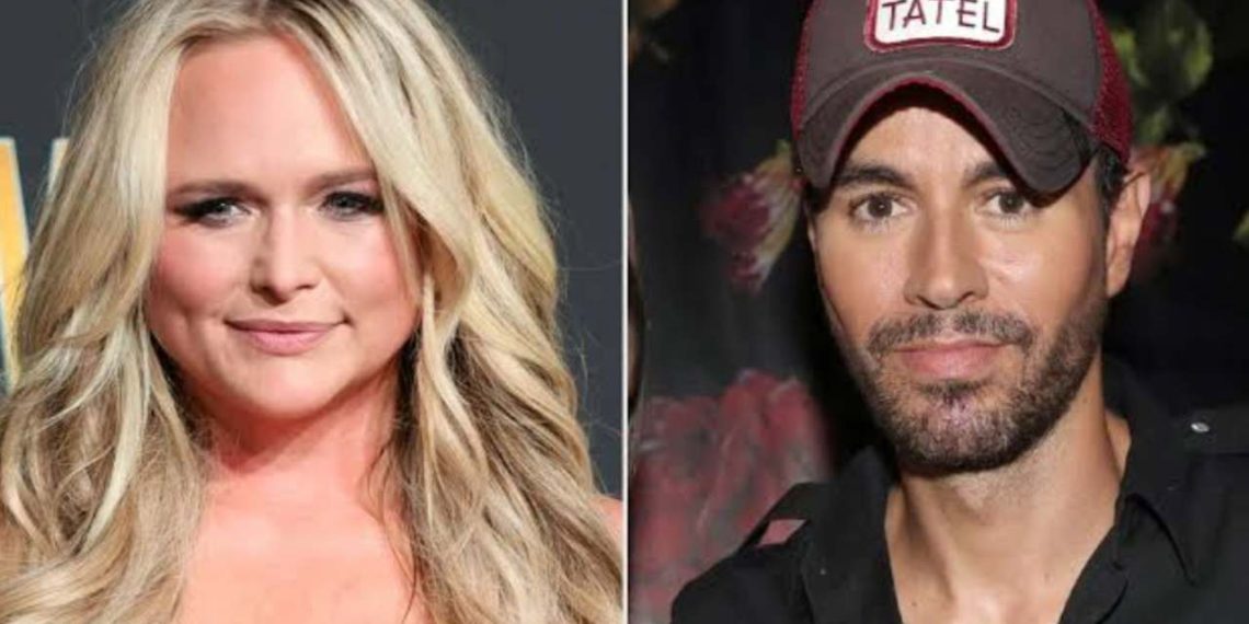 Enrique Iglesias and Miranda Lambert collaborate with each other (Credit: People)