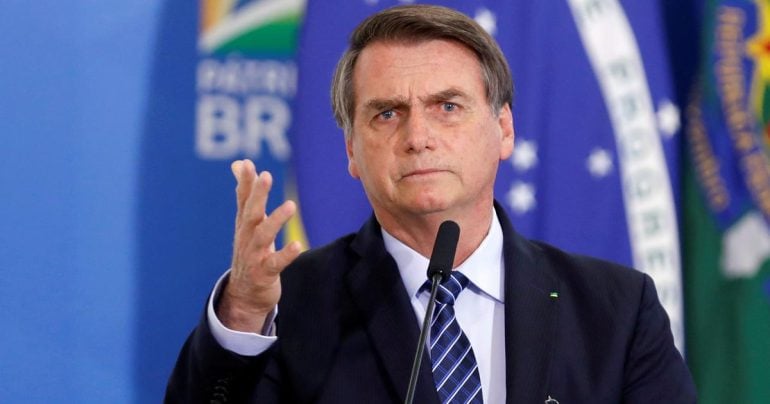 Former Brazilian President Jair Bolsonaro under investigation for inciting a coup (Credits: Scroll)