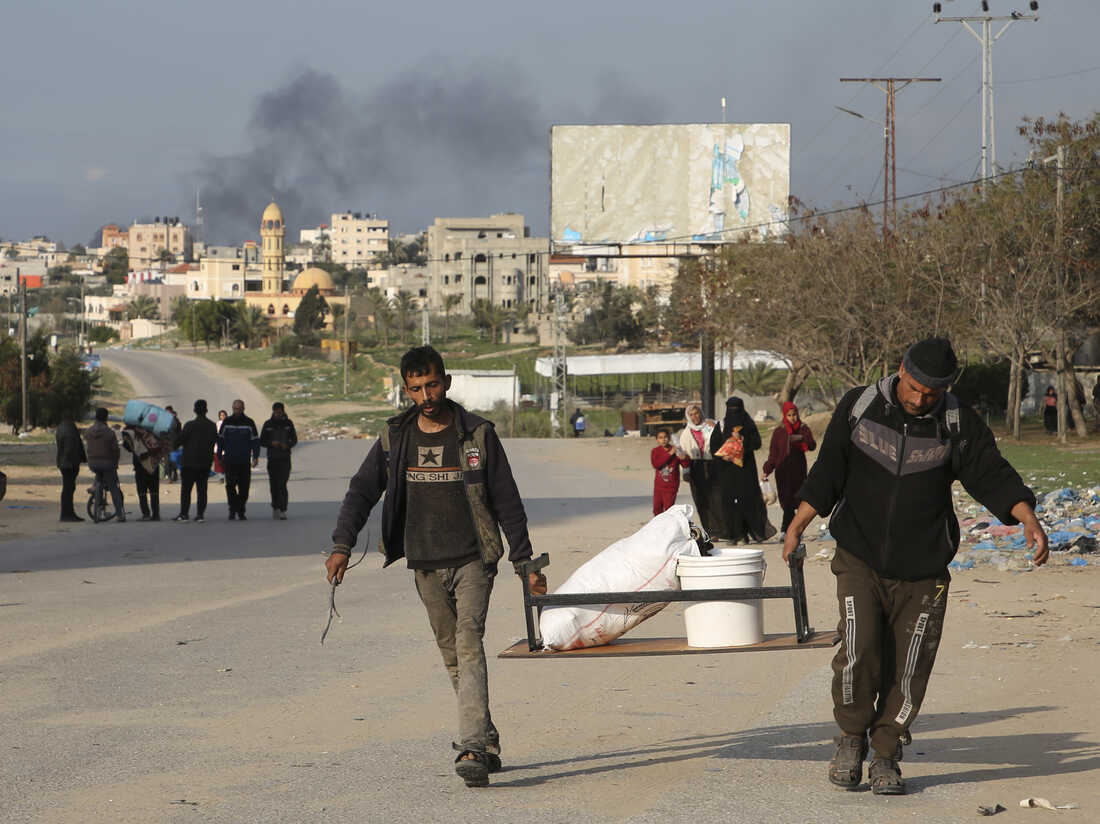 Gaza Hospital Raid Sparks Humanitarian Crisis (Credits: NPR)