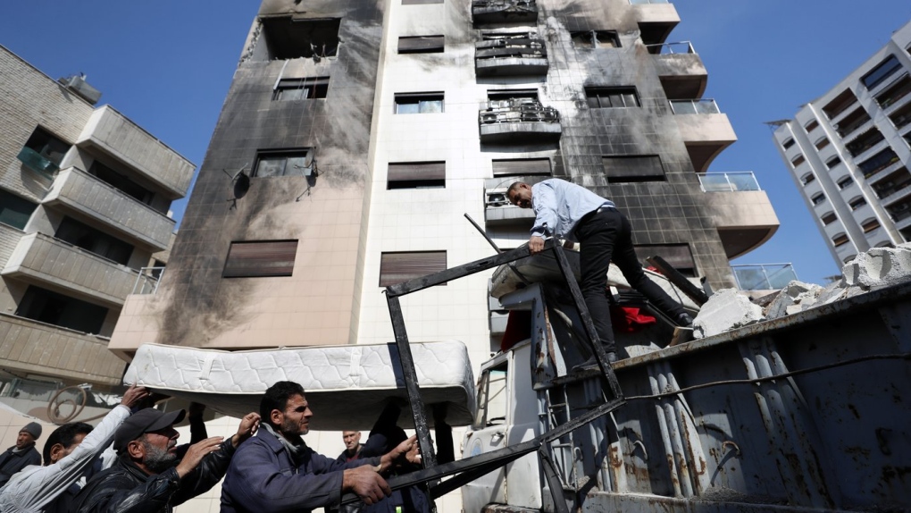 Israeli airstrike in Damascus kills two, injures several others (Credits: CTV News)