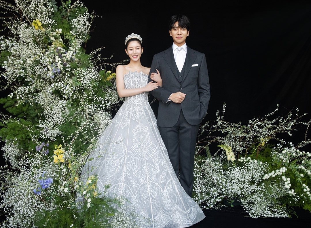 Lee Seung-gi and Lee Da-in 