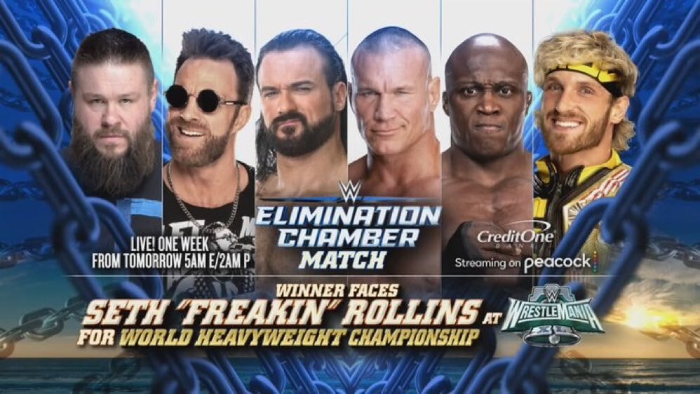 Men’s Elimination Chamber match